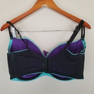 Cacique Intimates & Sleepwear - Cacique Swiss Dot Black Lace Bra Cacique Intimates & Sleepwear - Cacique Swiss Dot Black Lace Bra